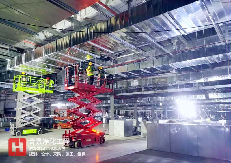 鵬輝新能源鋰電池項目施工 鵬輝新能源鋰電池項目施工