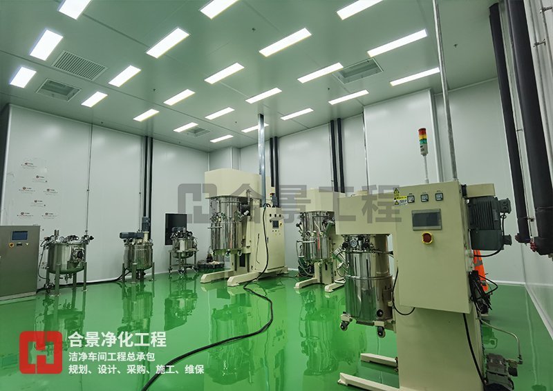 鋰電池無塵車間廠房建設完工 鋰電池無塵車間廠房建設完工