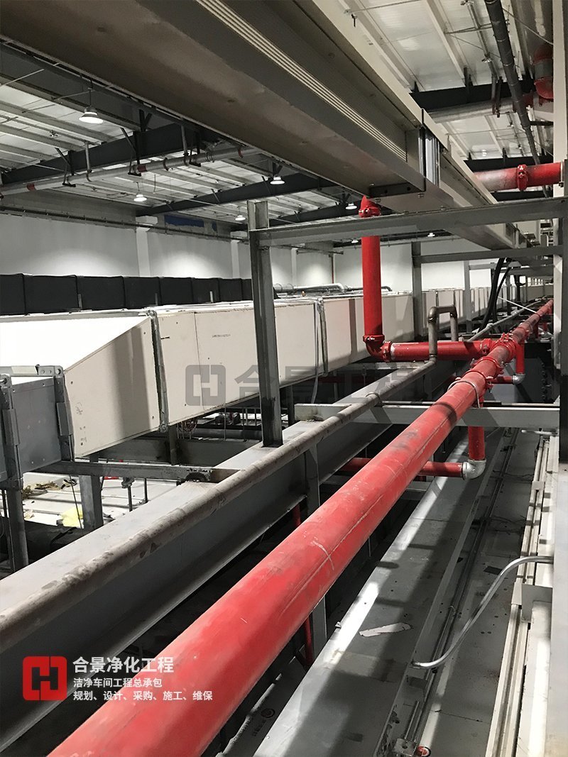 鋰電池無塵車間廠房建設施工中 鋰電池無塵車間廠房建設施工中