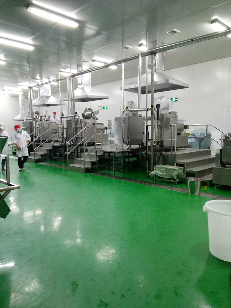 甘源炒貨凈化工程案例 甘源炒貨凈化工程案例